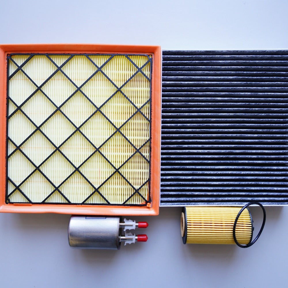  air filter + Oil filter + cabin Air conditioning filter + Fuel filter for Chevrolet Cruze